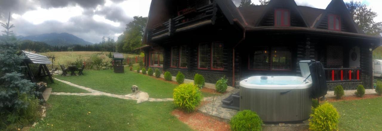 Hot Tub Chalet Retreat Villa Braşov Exterior foto